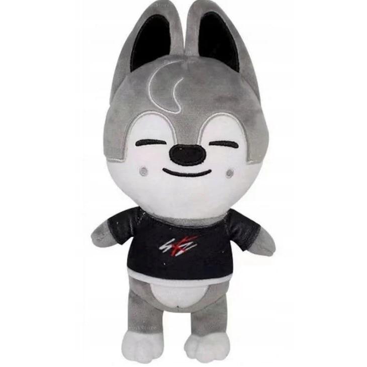 Плюшевая игрушка Stray Kids SKZOO Wolf Chan 25 см Официальный лицензированный товар Коллекционная кукла