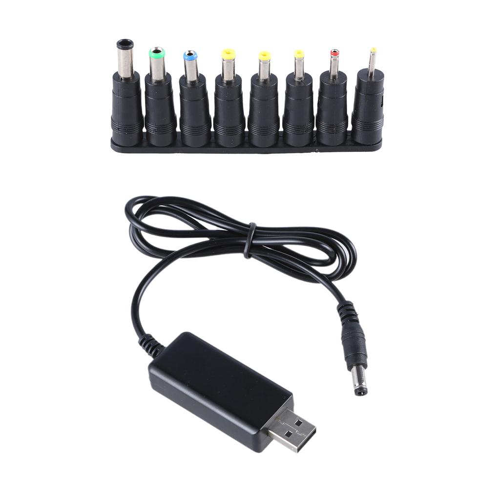 USB-DC 12V повышающий преобразователь кабель с 5.5X2.1mm для источника питания DC5V в DC12V USB повышающий преобразователь напряжения