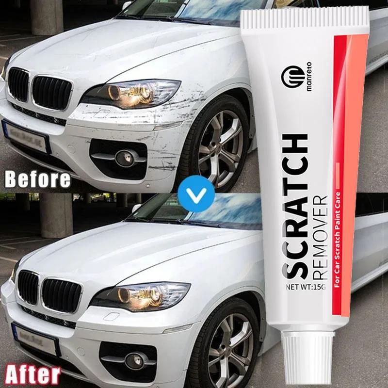 Car Scratch Remover Car Polishing Paste with Sponge, Car Body Paint Care Kit Car Paint Repair Spray Paint for Car