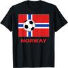 Норвегия Norge Футбол Футболка