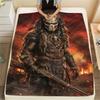 Fire Train Gorilla Death Print Flannel Blanket,High quality Comfortable for All Seasons,Home Decor,Warmth and Comfort,Perfect for Christmas Gifts