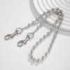 SHIXIN Punk Metal Belt Chain Jeans Accessories HipHop Rock Pants Chain For Men Versatile Beads Waist Link Keyring Jewelry Female