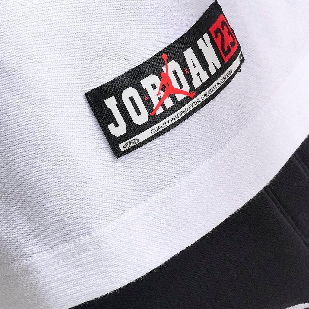 Jordan Мужская футболка с круглым вырезом, свободного кроя, с коротким рукавом, с принтом "Globe", топ IQ0829-100