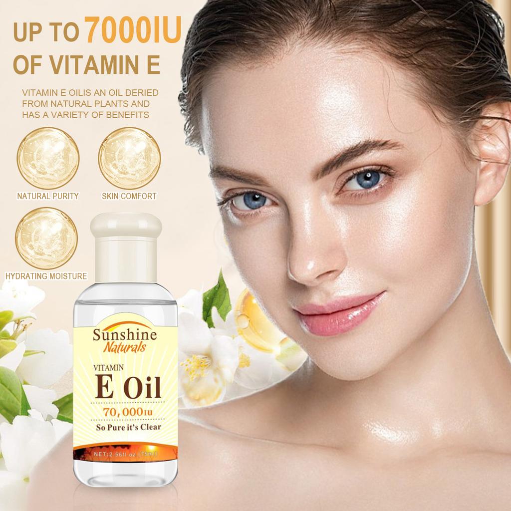 Эфирное масло витамина Е Масло куркумы Полипептид Антивозрастное эфирное масло Полипептид золота Эссенция против морщин Подтяжка дряблой кожи Уменьшение тонких линий