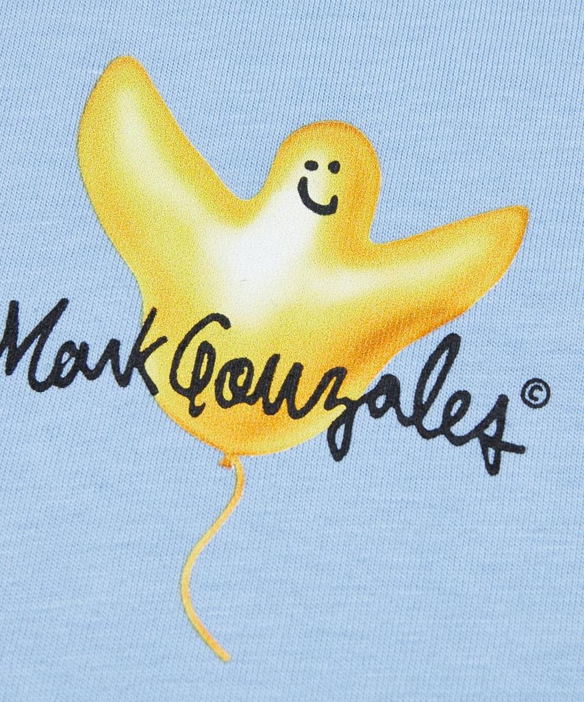 MARK GONZALES Balloon Angel Graphic T-Shirt - Sky Blue