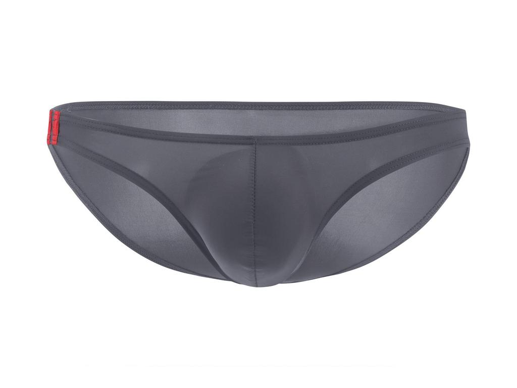 Тонкие трусы-слипы из ледяного шелка с низкой посадкой для мужчин E043