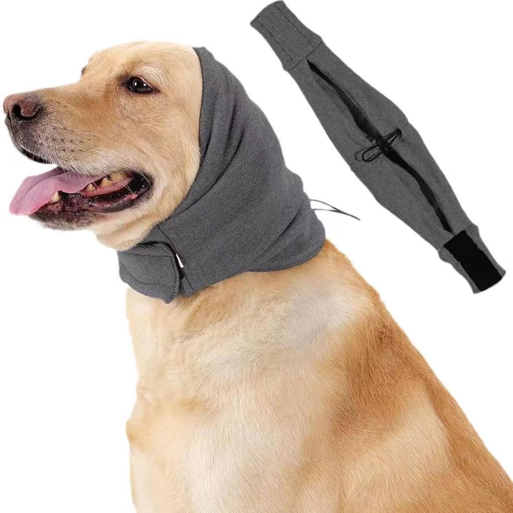 1/2/4PCS Dog Soothing Headgear Anti-Fright Anti-Thunder Soothing Collar Dog Emotional Earmuffs Anti-Noise Headgear for Dogs