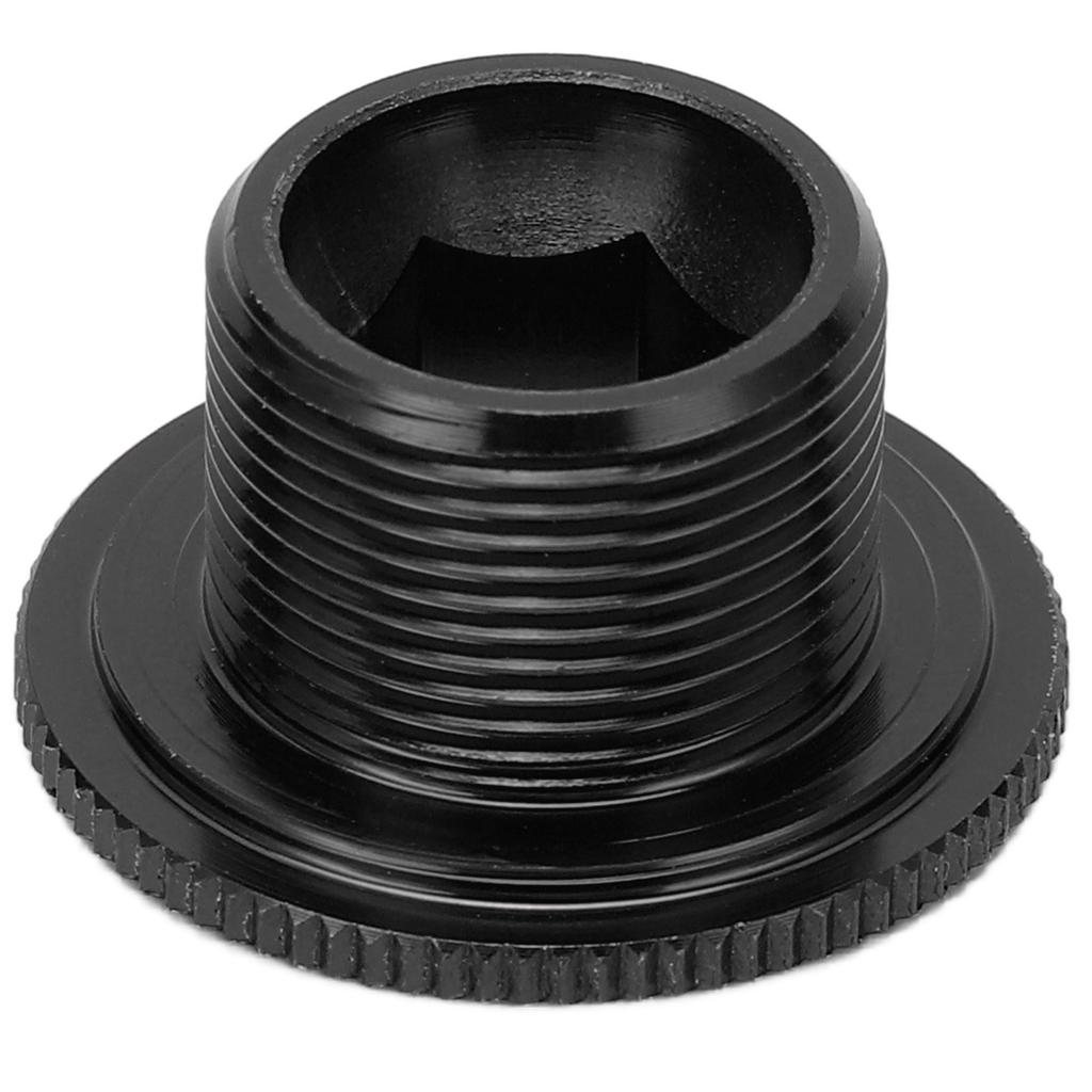 CANSUCC M18 Mountain Bike Crank Cover Screws Rustproof Bicycle Crankset Arm Fixing ScrewBlack