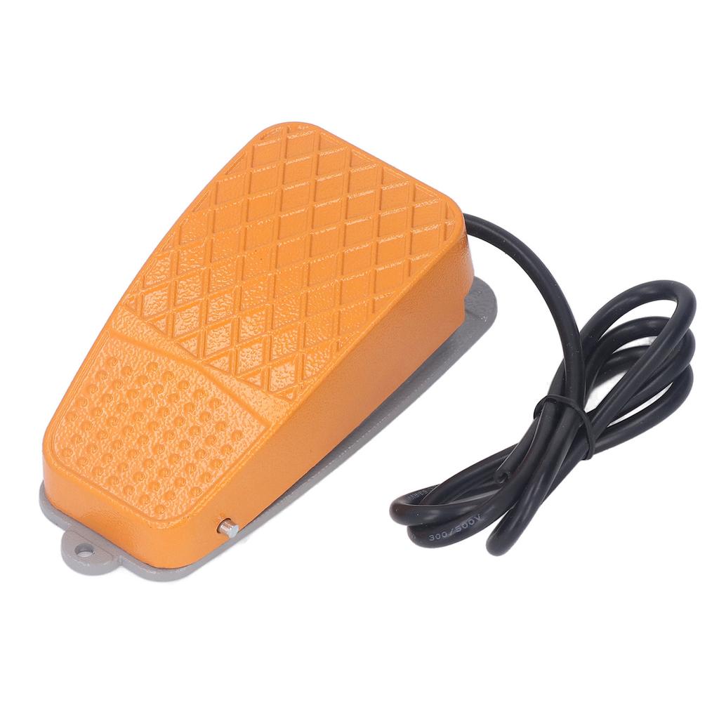 Ножная педаль с нормально замкнутым контактом Нажать и удерживать для включения 10A 250V для промышленного электроинструмента, настольных пил