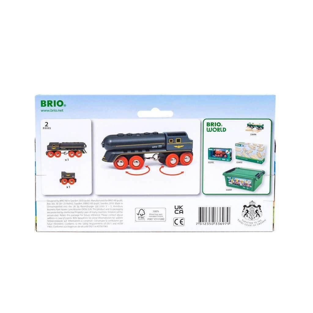 Brio 33697 Черный Экспресс Деревянная Игрушка Локомотив Транспортное Средство