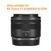 Metal Lens Hood Sunshade replace EW-52 for Canon RF 35mm F1.8 MACRO IS STM , RF 35 f/1.8 EW52 52mm