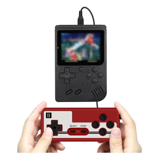 Перезаряжаемая ретро-игровая консоль, компактный дизайн, портативное, удобное в использовании ностальгическое игровое устройство для телевизора с контроллером