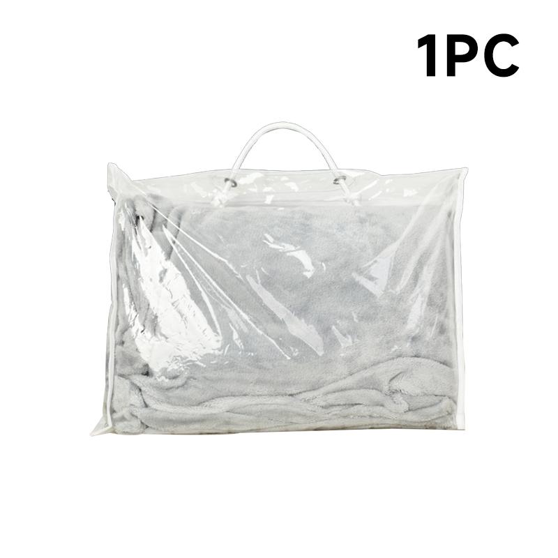 Transparent PVC Bag Portable Bedding Blanket Packaging Pillow Core Storage Bag