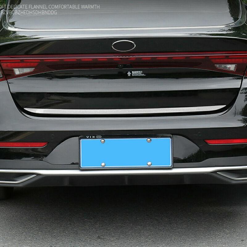 Для Kia K5 Optima 21-2024 Хромированная стальная накладка-молдинг на крышку багажника