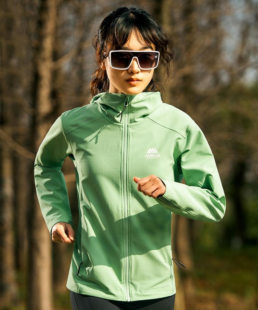 Aonijie Wind Hood Jacket Fj07 Green