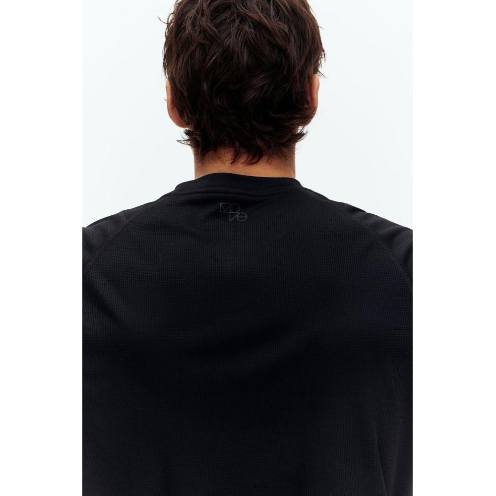 H M dryMove Long Sleeve Sport Top Black
