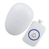 Wireless Doorbell Colorful Flashing Light 57 Ringtone Adjustable Volume for Home