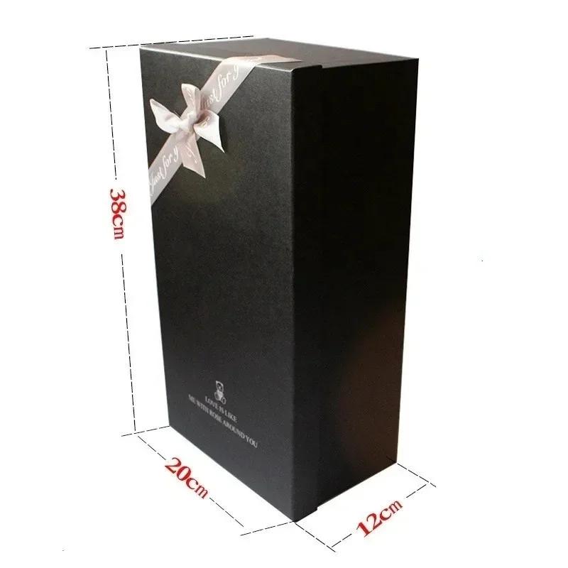 18 шт. Романтический букет из вечных цветов на День святого Валентина, 18 мыльных роз, подарочная коробка, подарок на День матери, подарок на день рождения