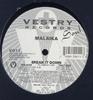 12-дюймовая пластинка MALAIKA - Break It Down V011 Vestry Records 1995 US Танцевальная и Электронная Б/У