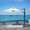 High Quality Patio Umbrella Round Outdoor Parasol Nordic Beach Umbrella  Balcony