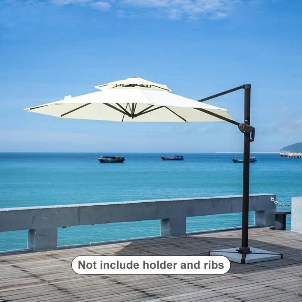 High Quality Patio Umbrella Round Outdoor Parasol Nordic Beach Umbrella  Balcony