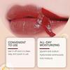 brown 4ml long-lasting tear-off lip gloss moisturizing non-stick cup brightens the skin and highlights the complexion high-gloss blush lip gloss lip