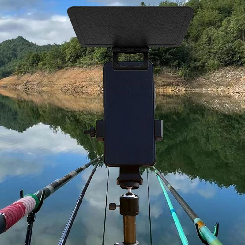 Phone Sun Shade for Car Anti-Glare Sun Shade for Phones Foldable Anti-Glare Sunshade for Cellphones Smartphone UV Protection