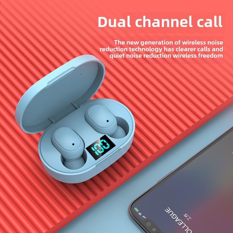 Новая интеллектуальная Bluetooth-гарнитура с цифровым дисплеем, беспроводная спортивная мини-гарнитура, стереонаушники-вкладыши