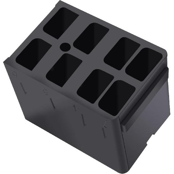 GI1407 Партия/Наборы 6.3мм 14-16AWG Разъем-вилка с лопаткой, female + Розетка-переключатель, Соединительная коробка ARB Carling (4 комплекта)