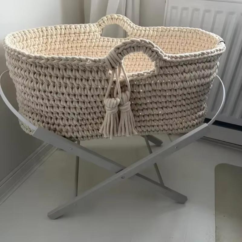 Большой 58x30 см Деревянный пол для детской люльки Корзины Моисея деревянное дно Овальное основание Сделай сам детской корзины для новорожденного Вязаная крючком