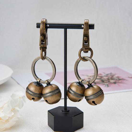 Колокольчик для ошейника для домашних животных, очень громкий колокольчик для отслеживания домашних животных, медные колокольчики с зажимом-лобстером, подвесное кольцо для домашних животных, аксессуары для кошек и собак