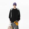 TOM ADAM Color-Block Crew Neck Sweatshirt