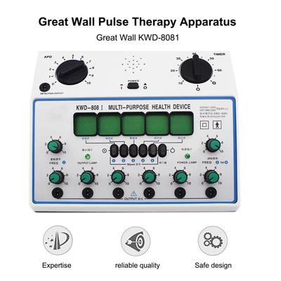 Электростимулятор акупунктуры KWD808-I, электрооздоровительный прибор для нервов и мышц, 6 форм волн, 6 выходов, массажер EMS