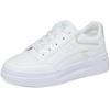 Women's 2024 New Spring Thick-Soled White Sneakers, Perfect for Sports and Casual Wear
