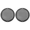 Решетка динамика Защитная сетка динамика Аудио Решетка сабвуфера Пластик Автомобиль Черный 2 шт 5 дюймов
