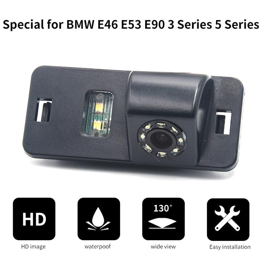 Rear View Backup Camera For BMW 1/3/5/6 Series X3 X5 X6 E39 E53 E82 M3 E46 E70