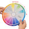 Tattoo Color Wheel Paper Card Color Learning Guide Nail Pigment Selector Card