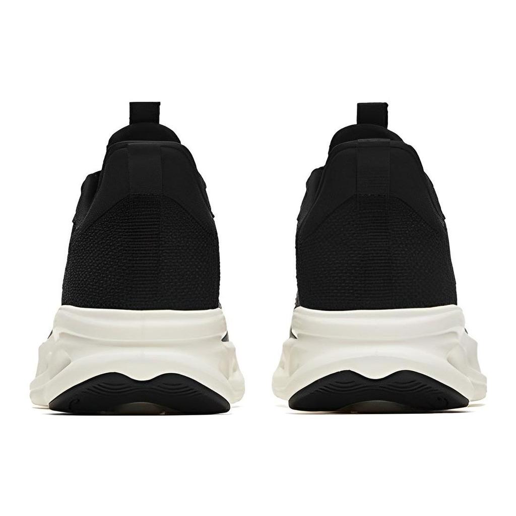 Anta Energy Ring Comfortable Non-Slip Wear-Resistant Rebound Low-Top Running Shoes Men Sneakers Bright-Black White 112315575-11