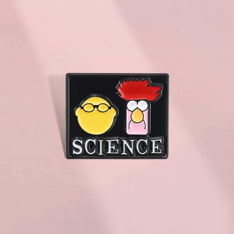 Alloy Cartoon Eyecatching Character Brooch Pin For Fashionable Clothing Bags And