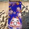 Cartoon I-Inoue Toro Kawaii Towel Sports Quick Dry Travel Camping Gear Sandproof Soft Light Large Beach Towel
