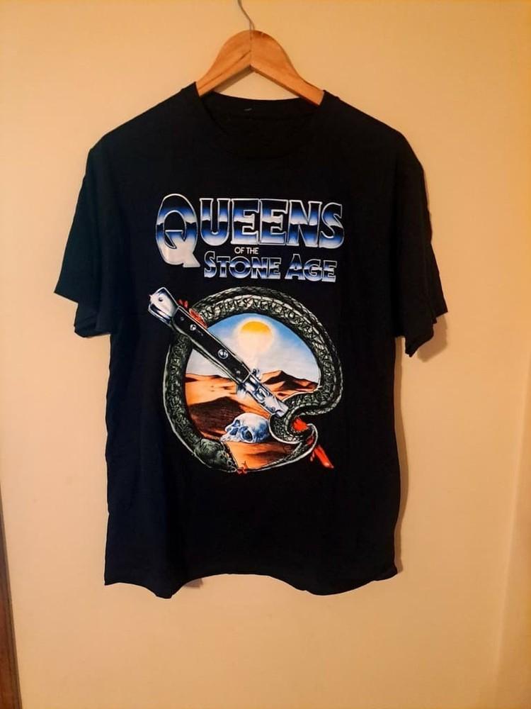 Новая группа Queens of the Stone Age Подарок для фанатов Унисекс S-5XL Футболка 2DO1024 Унисекс Футболка