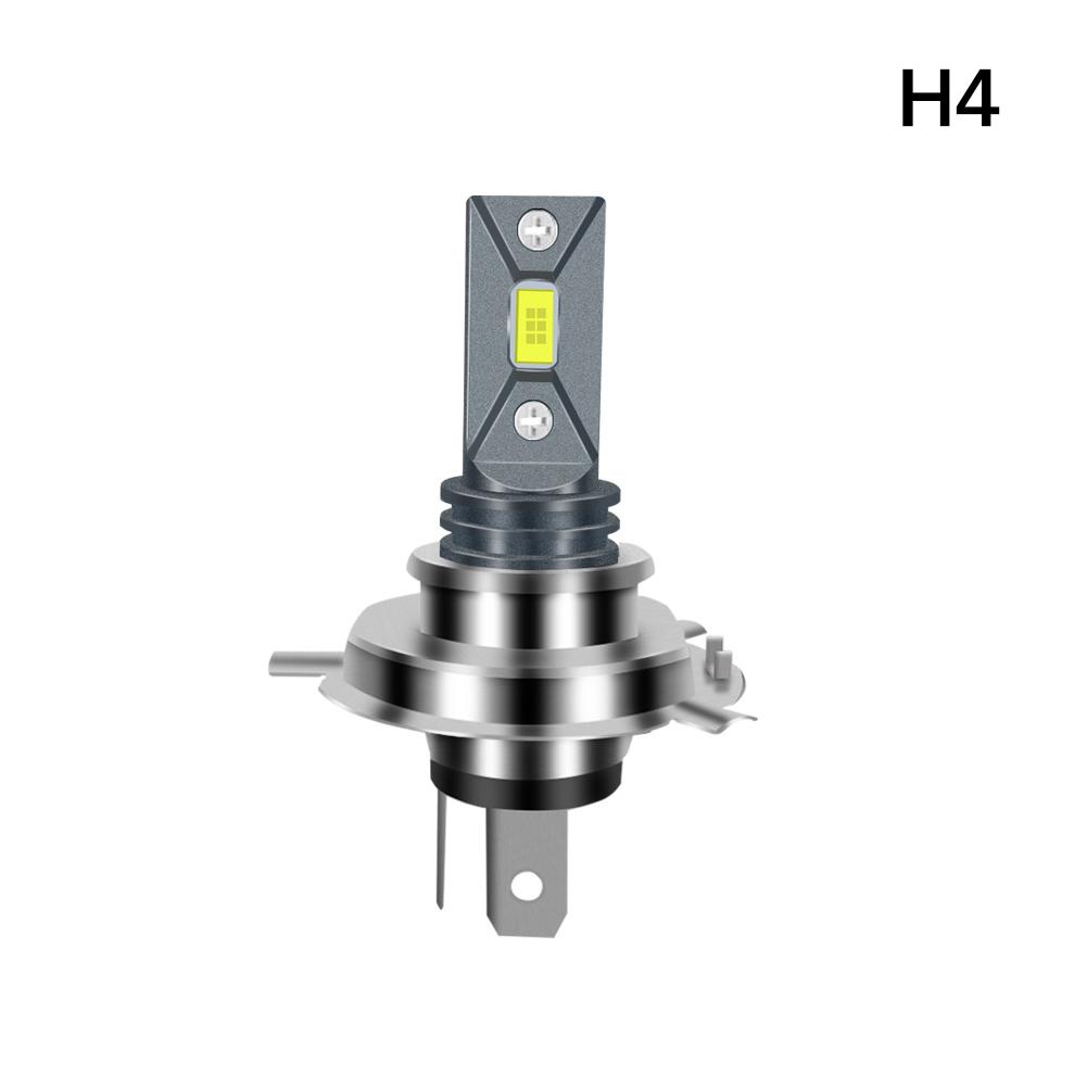 1PC 80W Car Headlight H4 H7 H8/H11 LED Bulb Head Lamp 2000LM LED Chips Fog Bulb White Yellow Ice Blue DC12V 24V