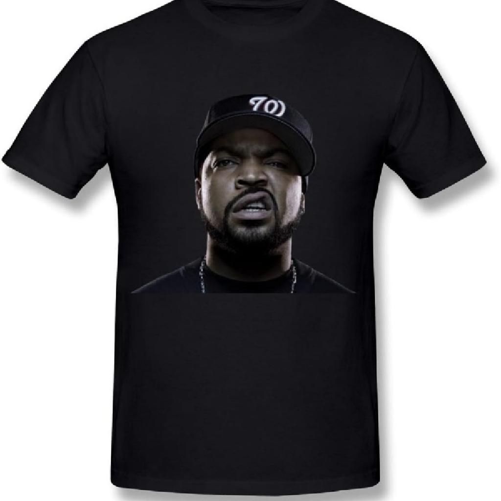 Men's Ice Cube T-shirt Size M Black
