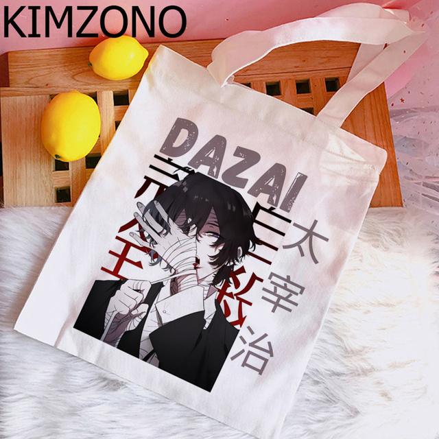 Bungou Stray Dogs Dazai сумка для покупок bolso bolsa сумка для вторичной переработки многоразовая сумка sacola string cabas
