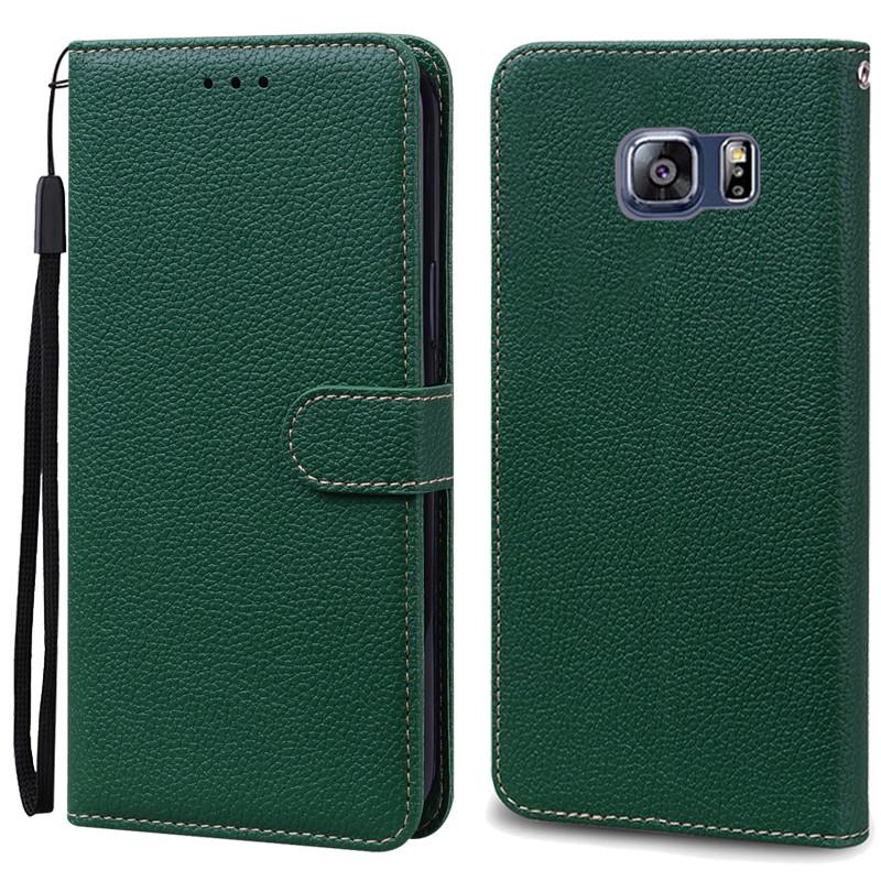 Чехол S6 Edge для Samsung Galaxy S6 Edge, чехол G925, кожаный флип-чехол-кошелек для Samsung S6, чехол S 6 edge, чехол G920, чехол-кошелек Fundas