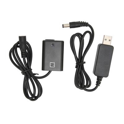 FW50 DC Каплер Черный Полная Декодировка Муляж Батареи с Кабелем-Адаптером USB для Sony A7R A7 A7S A7S II