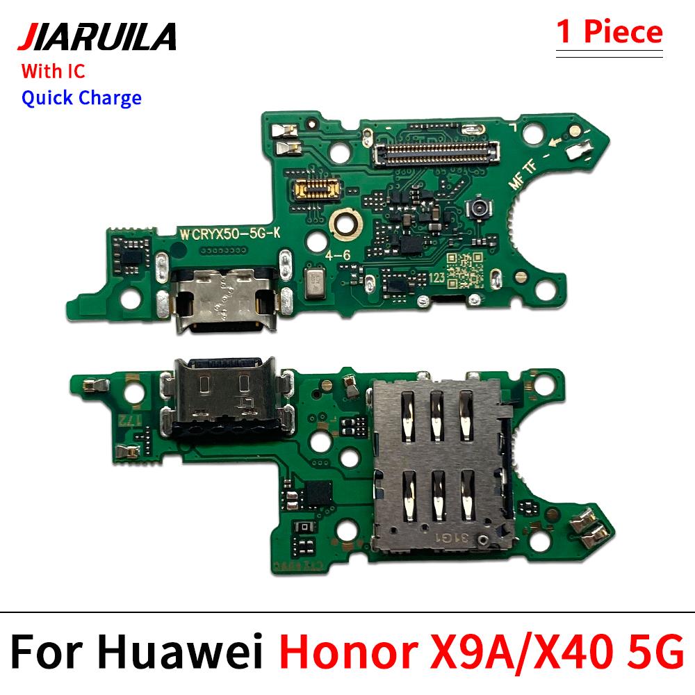 Плата док-станции USB-зарядки Разъем Порт зарядки Шлейф Для Huawei Honor 61 X1 Plus X6 X6A X7 X7A Play X7B X8 1G Запасные части