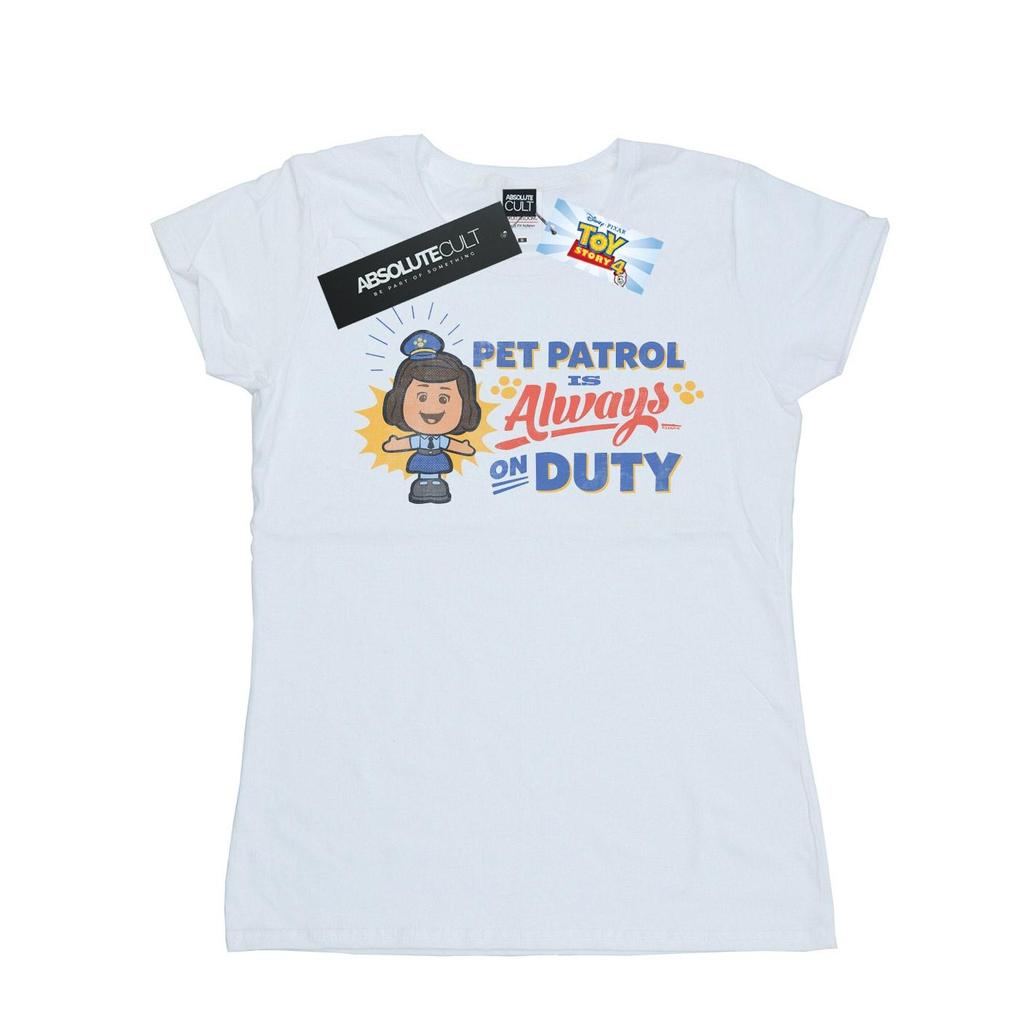 Disney Womens/Ladies Toy Story 4 Giggle McDimples Pet Patrol Cotton T-Shirt