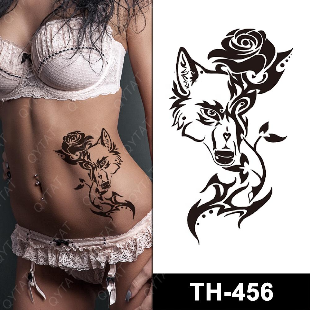Qianyu Tattoo Supplies Party Set Waterproof Sexy Body Fake Tattoo Sticker