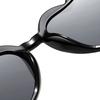 Vintage Heart-Shaped Sunglasses UV Protection Eyewear for Party, Balls, and Photo Props  for Women
